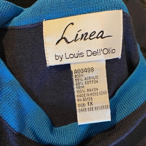 Linea by Louis Dell’Olio Color Block Sweater Set - Picture 9 of 12